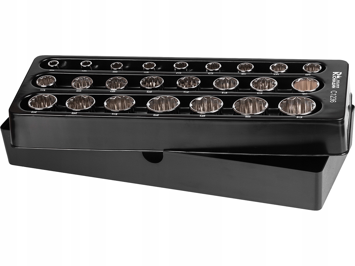 Vložka – Nástavce 1/2", 8-32 MM, 12HRANNÉ, 24 Dílů Richmann C1236T