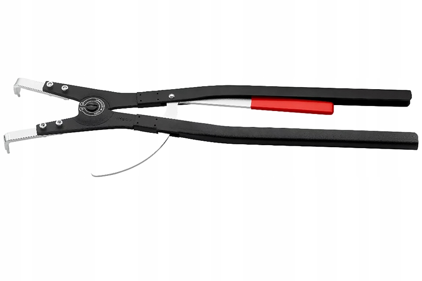Kleště na ségrovky vnější ohnuté Knipex 252-400 mm 580 mm, zámek 4,5 mm