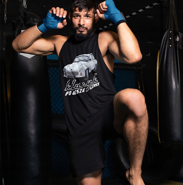 TANK TOP LEGENDY PRL SYRENA Dekolt okrągły