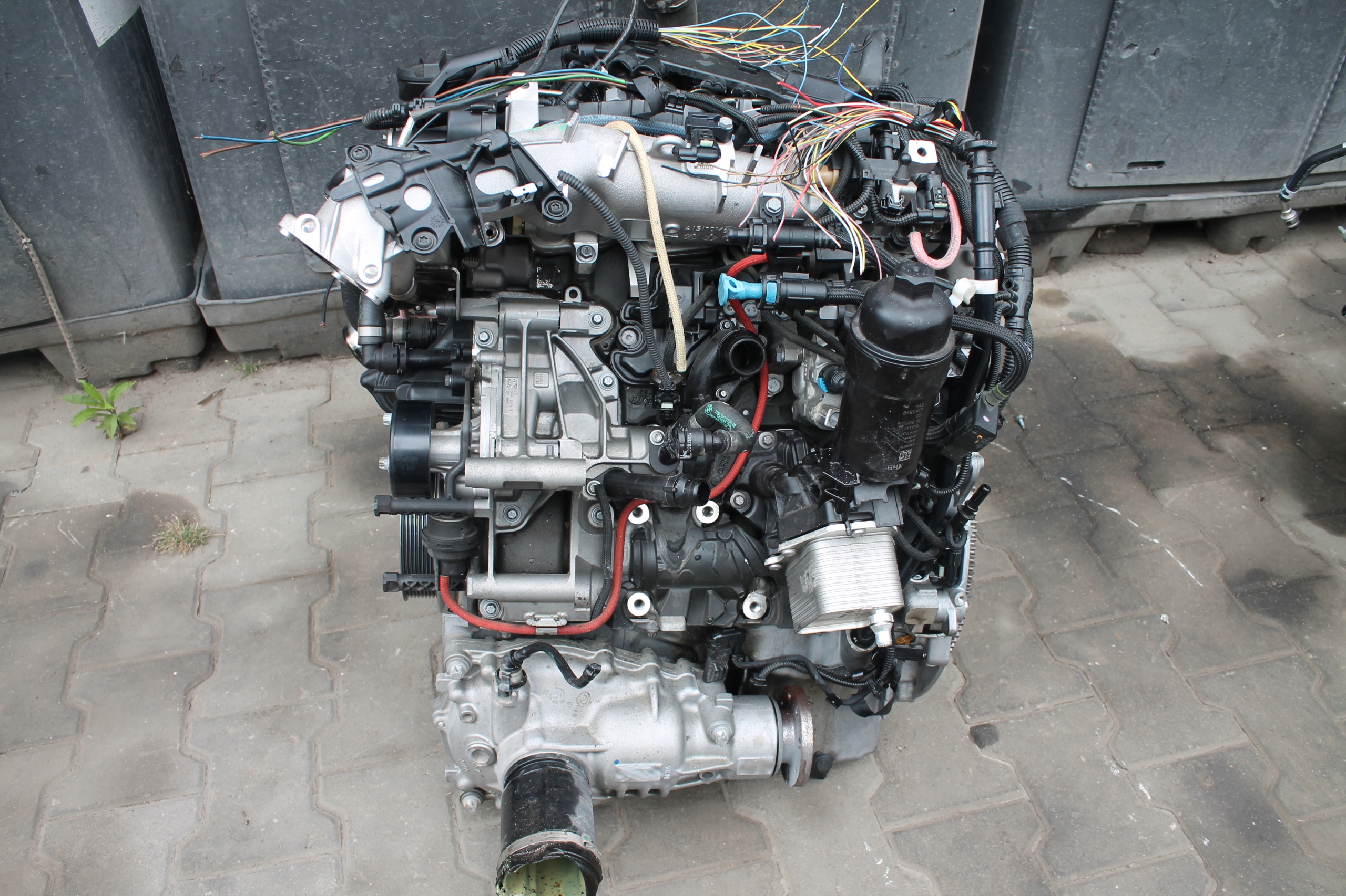 engine complete BMW 2.0 B47D20B 15TYS KM