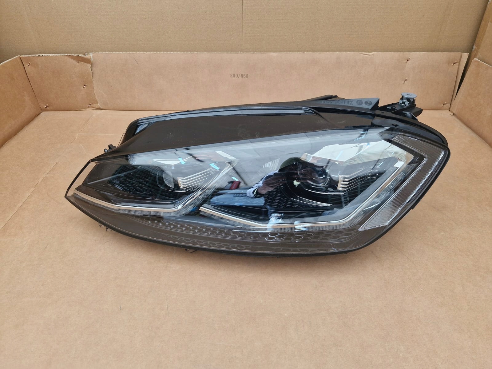 lights VW GOLF VII LIFT Full Led R black, left right