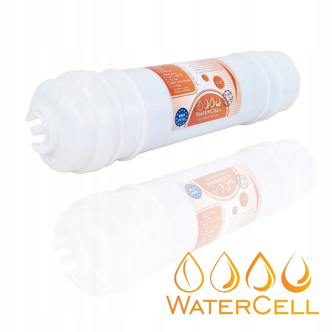 PODZLEWOZMYWAKOWY MAŁY FILTR DO WODY U3 WATERCELL + NOWOCZESNY KRAN Model U3C CF1N