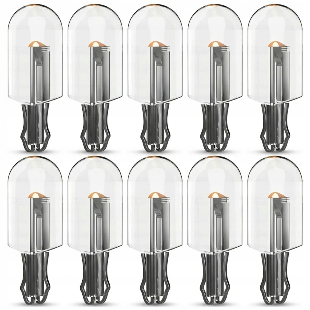 Żarówka samochodowa led w5w cob 360 t10 żarówki crystal krystaliczn 10szt