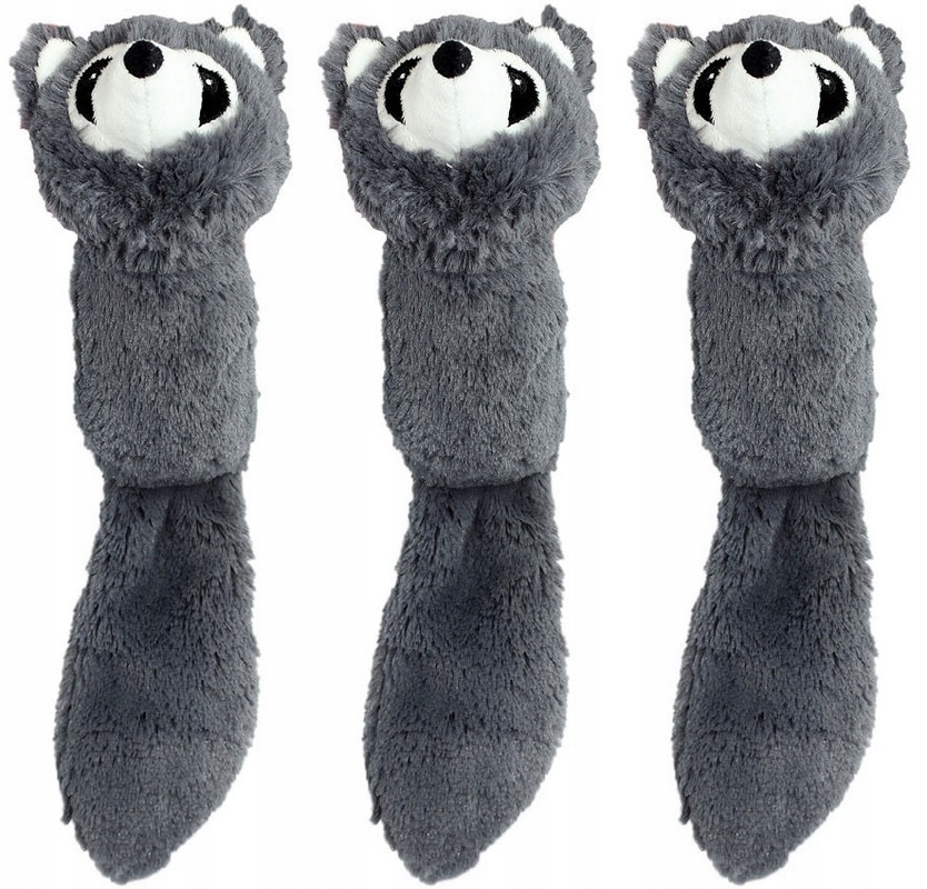 Levně Hračka pro psa Pet Nova Mýval 41 cm 3 ks