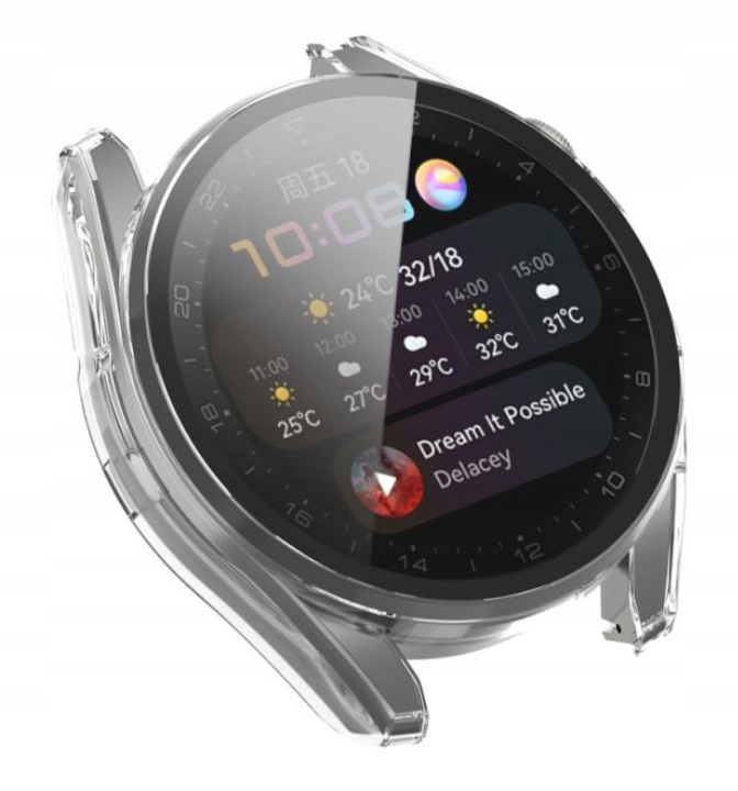 

Etui 2w1 Clear Przód Boki Huawei Watch 3 (46mm)