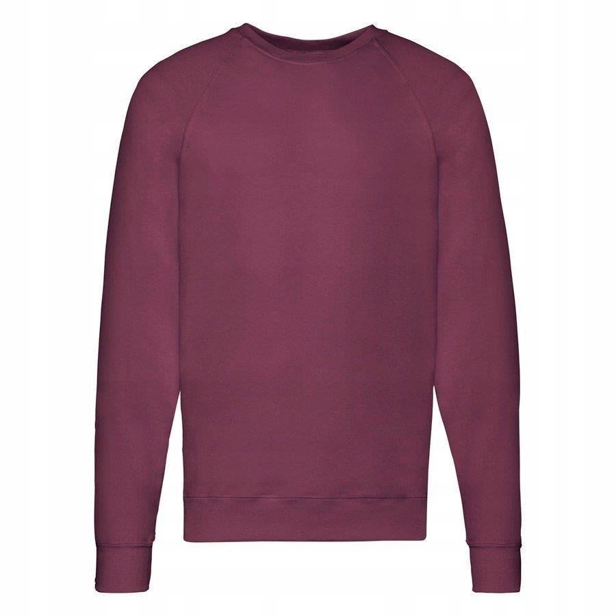 

Męska bluza Fruit raglan Light burgundowa L