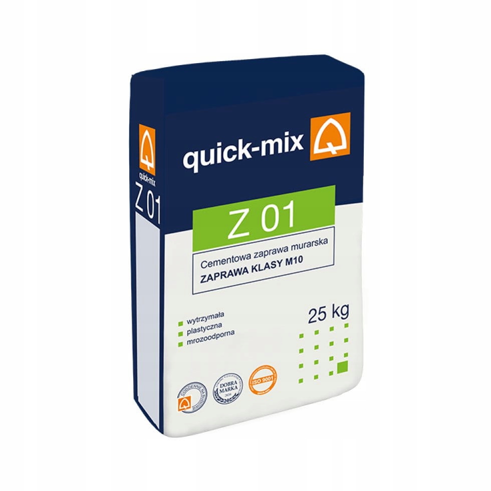 

Quick Mix Z 01 zaprawa murarska cementowa 25 kg