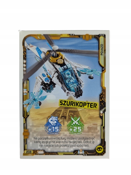Karta Lego Ninjago Seria 5 Numer 206