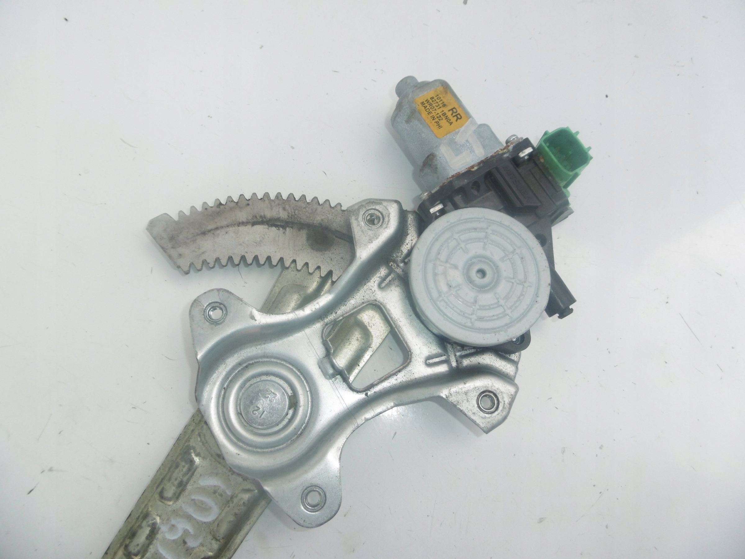 window regulator mechanism left rear part INFINITI M Q70
