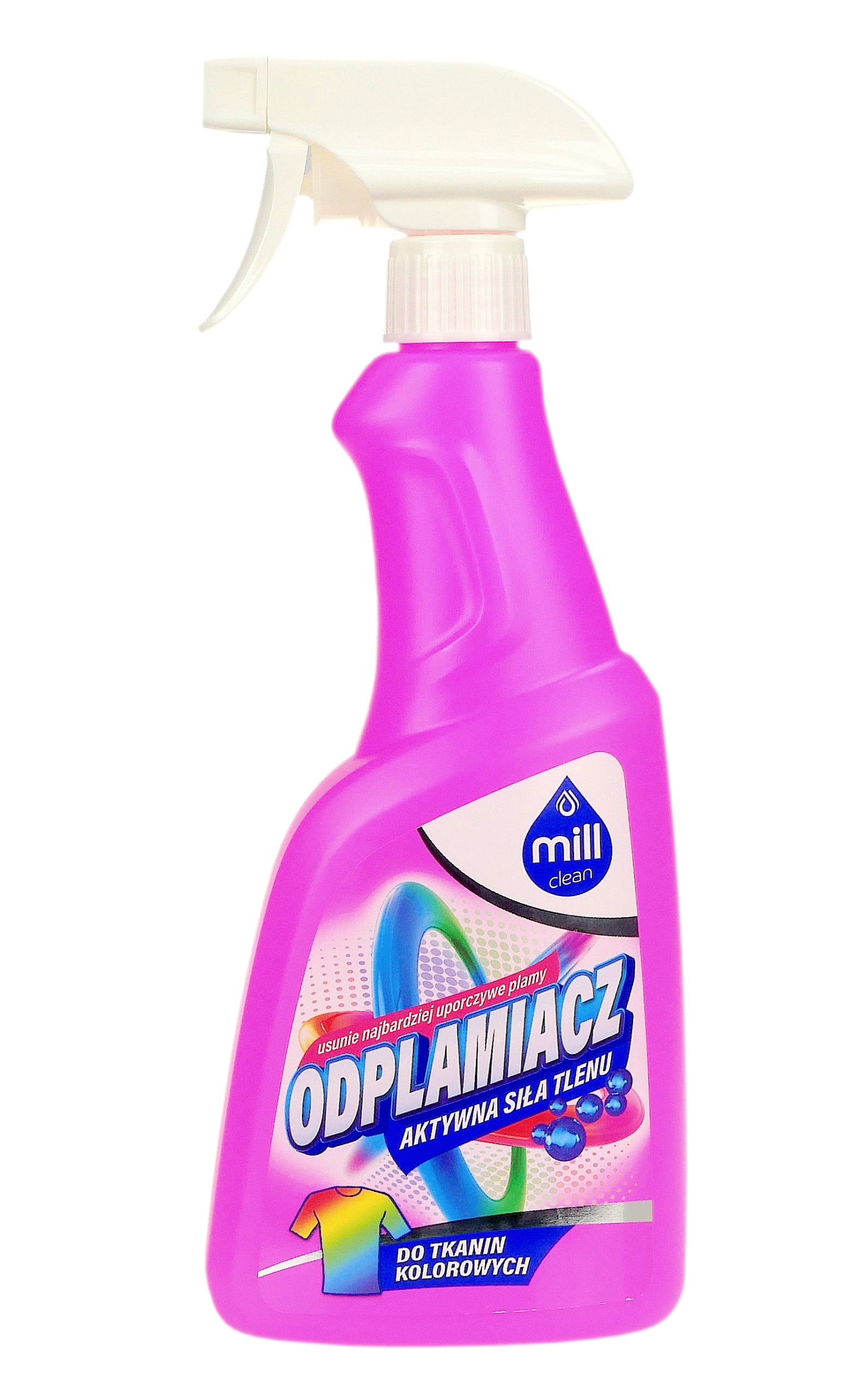 

Odplamiacz do tkanin kolorowych spray Mill 555 l