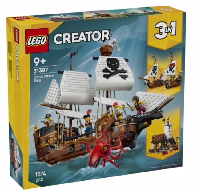 Lego(r) Creator 31387 Legendární loď