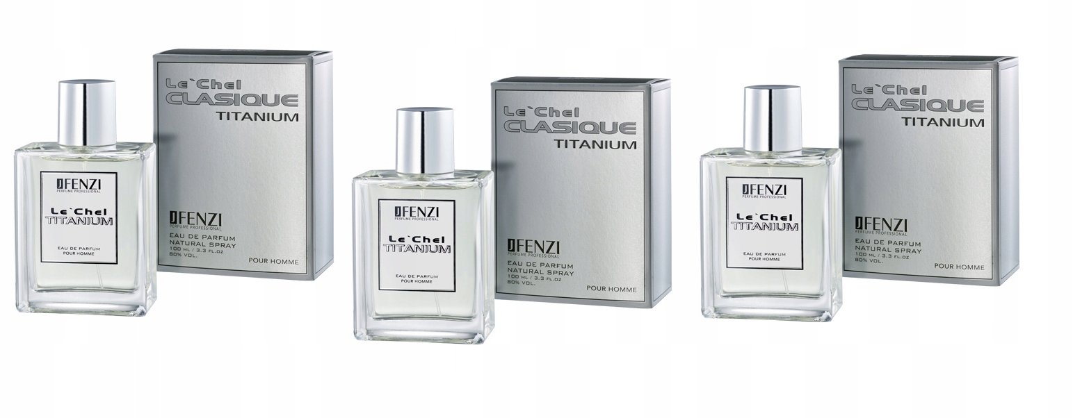 JFenzi Le'Chel Titanum 3x100 ml parfémovaná voda