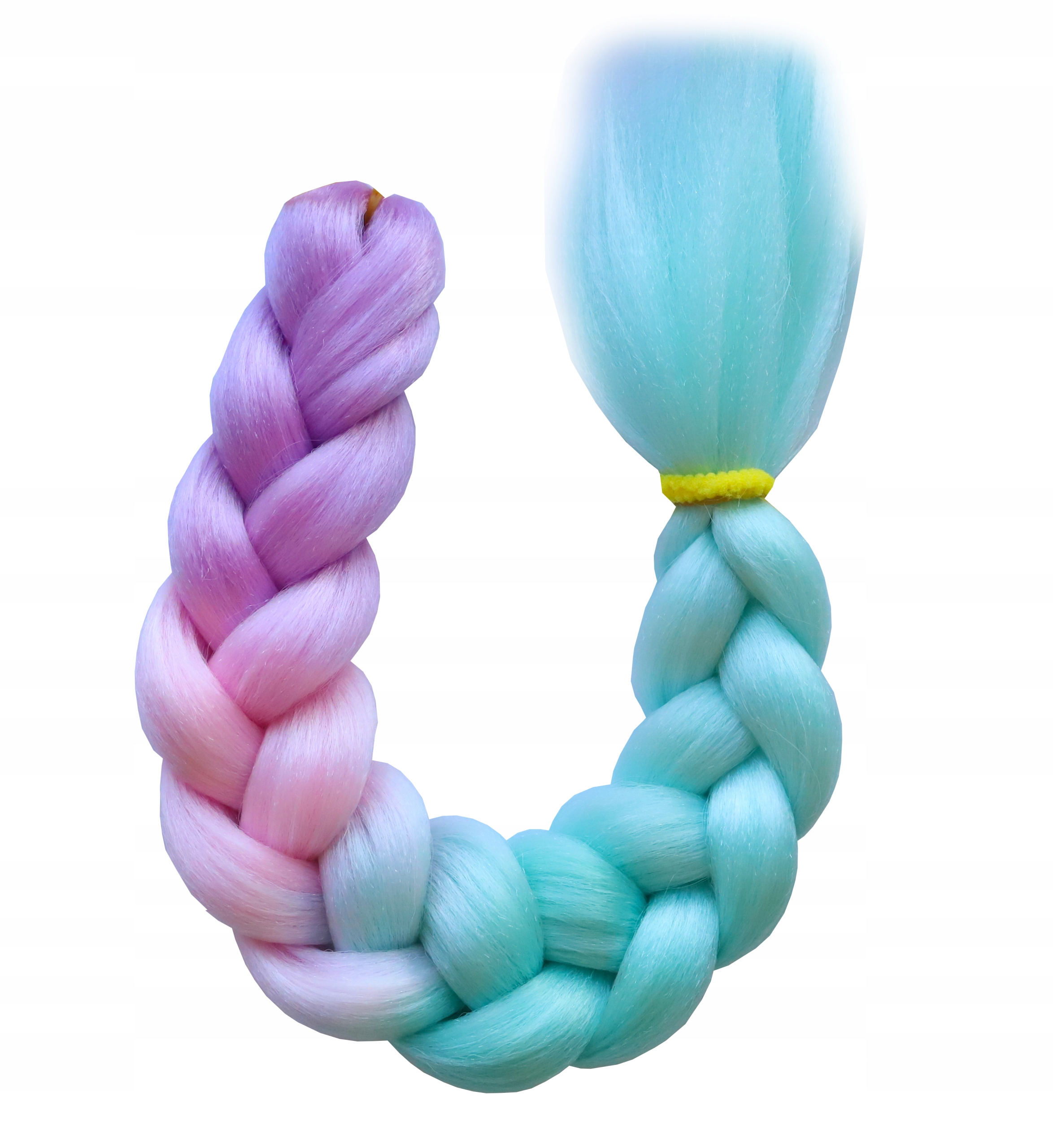 Włosy syntetyczne warkoczyki OMBRE KOLOROWE ACM14