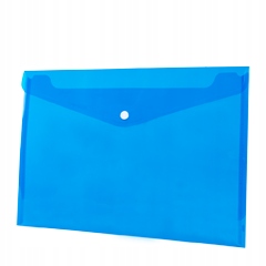 

Teczka kopertowa niebieska na zatrzask Tetis A4