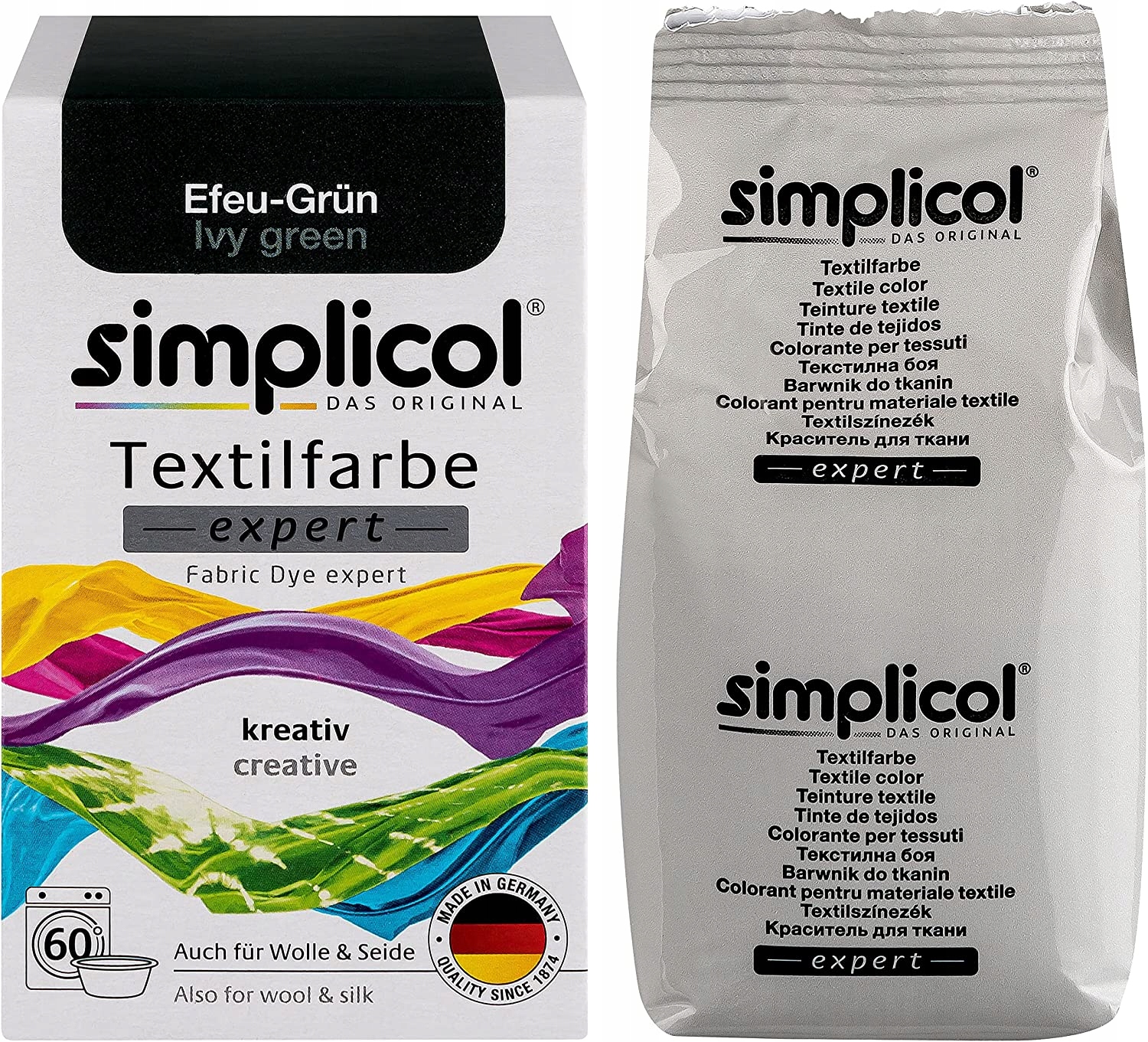Simplicol Expert Barwnik do Tkanin Mitternacht-Schwarz 150 g — 6