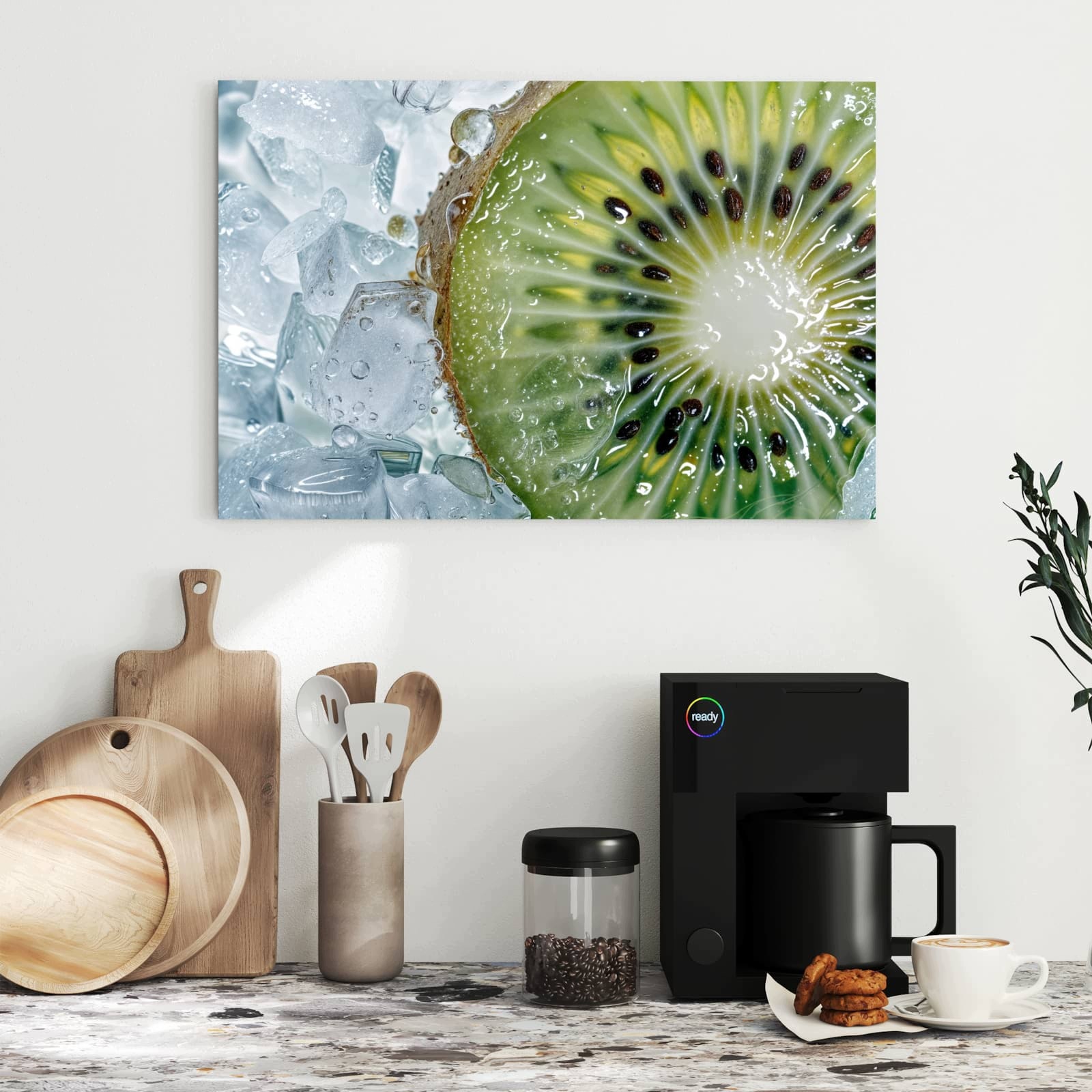 Magnetická tabule Kiwi Led 60 × 40 cm