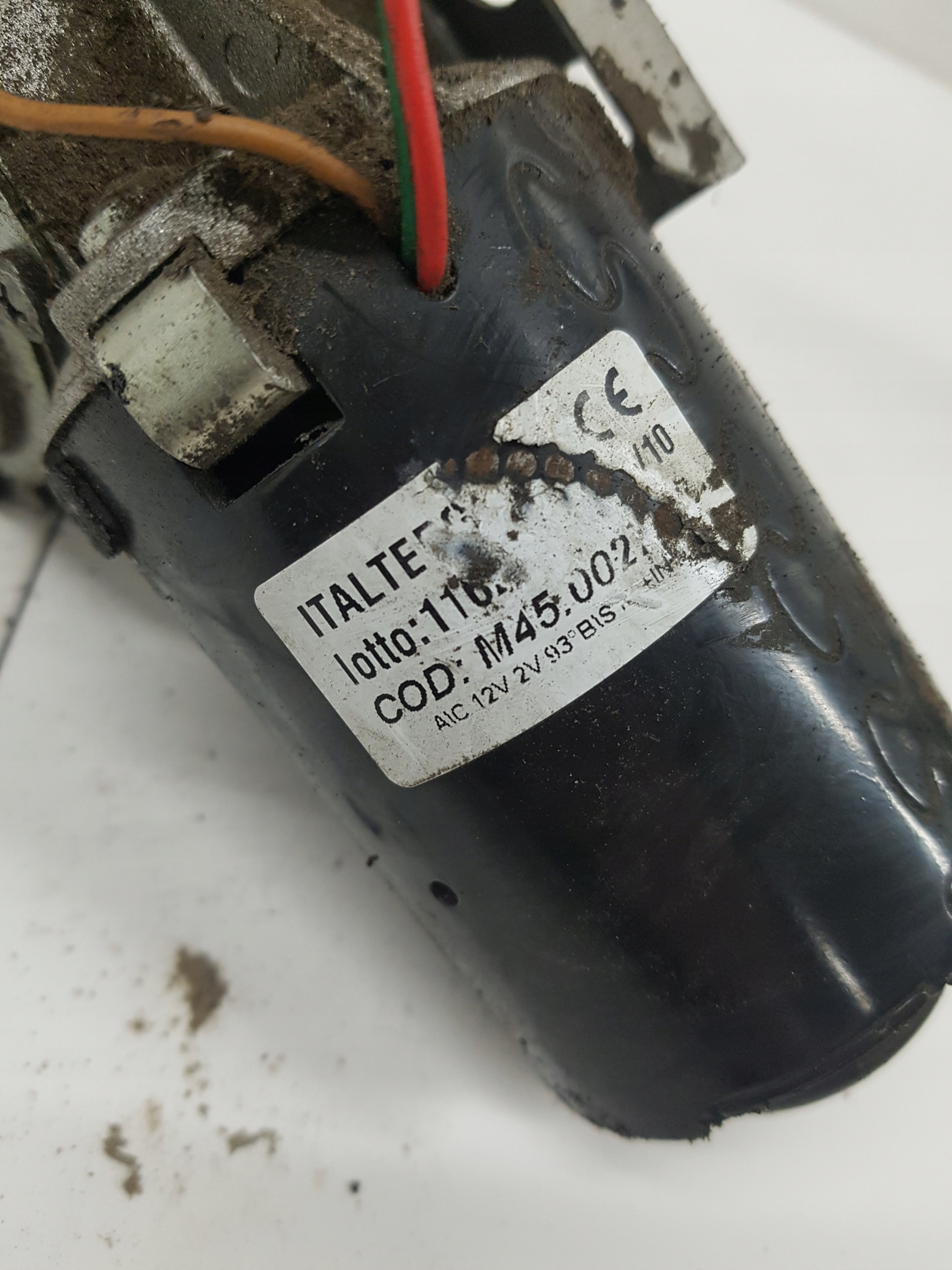 Motor Wischer vorne GRECAV S.R.L. ECRCM5B 2011