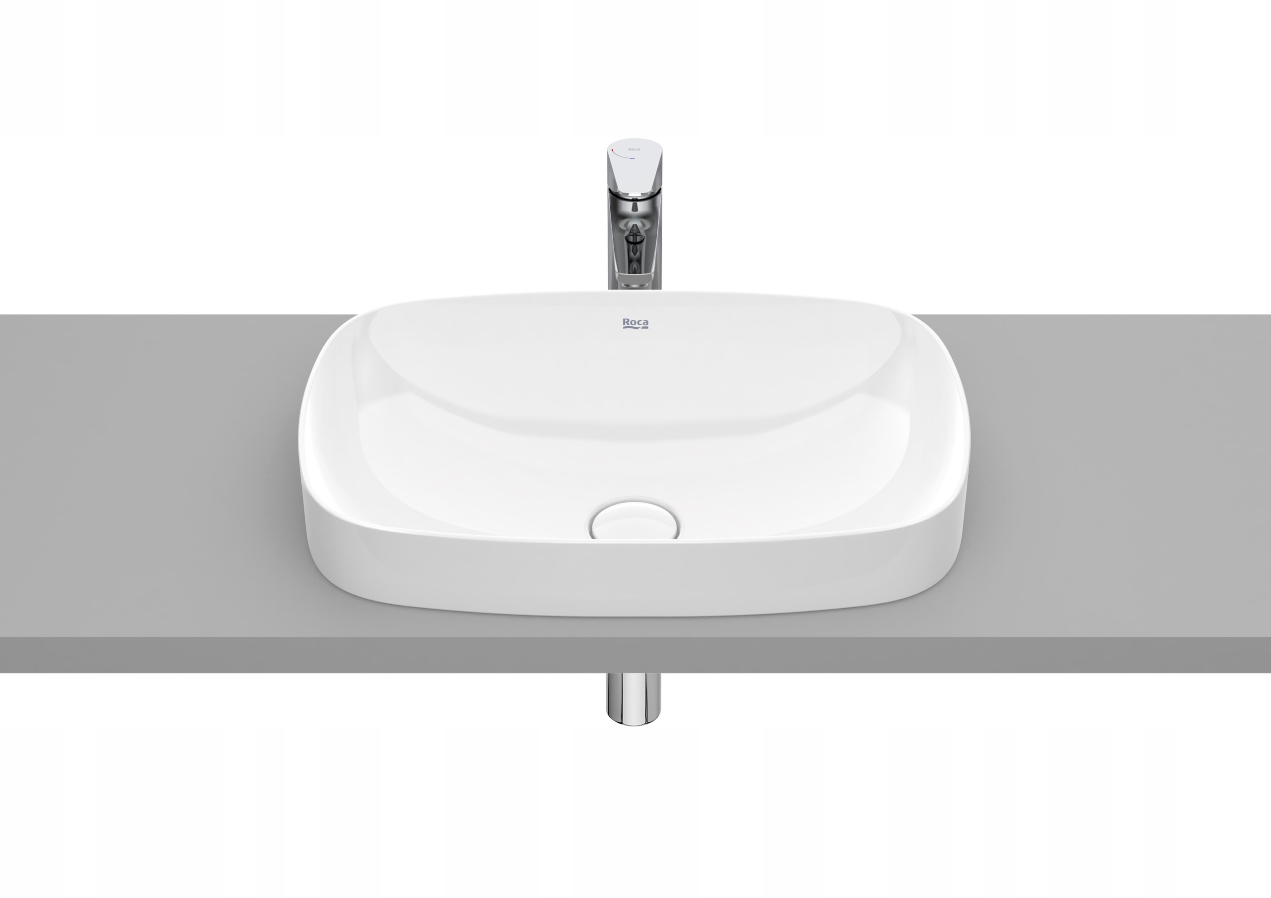 Roca Inspira Soft Umywalka 550x370mm Fineceramic