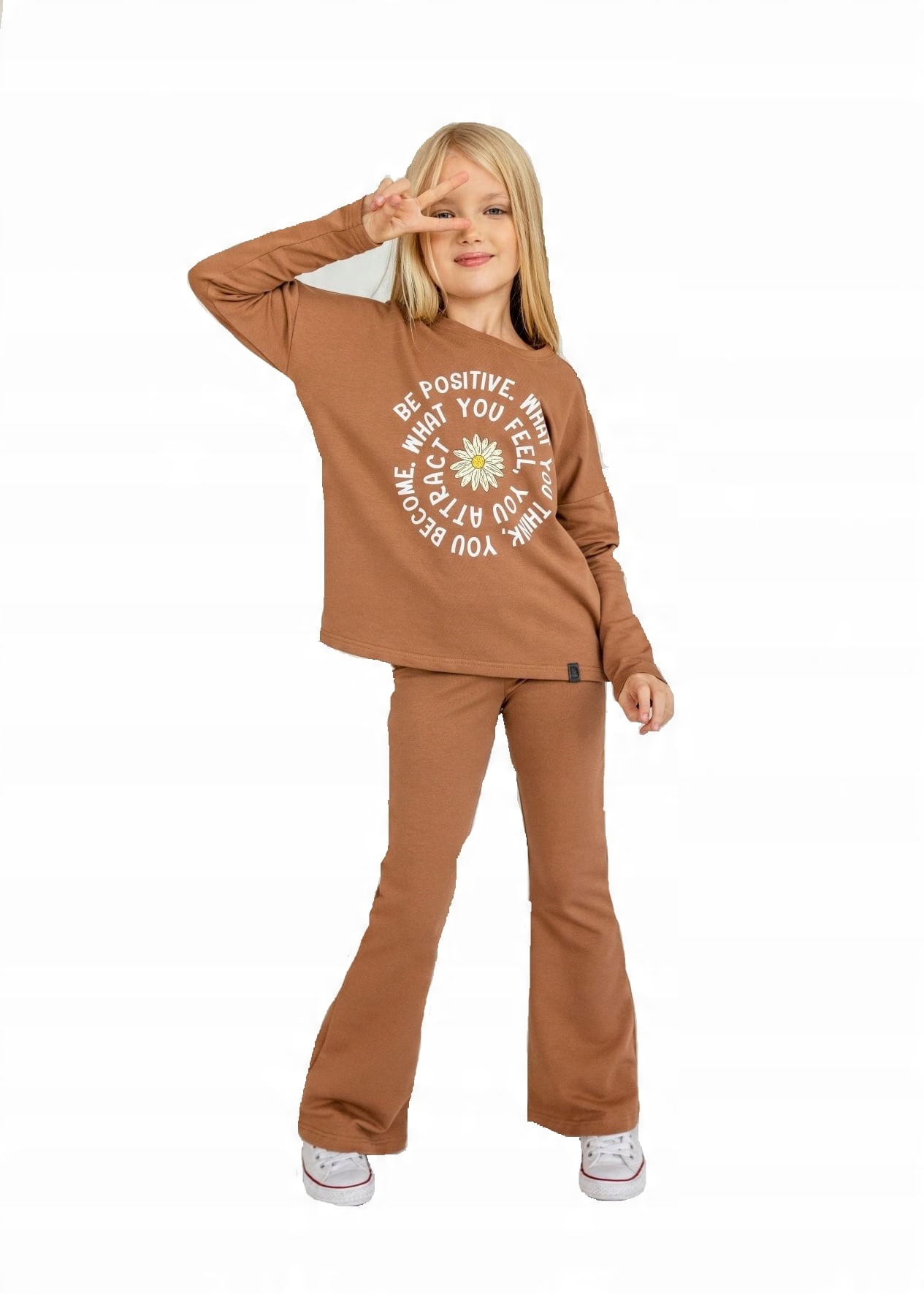 

Spodnie dzwony camel All For Kids 116/122
