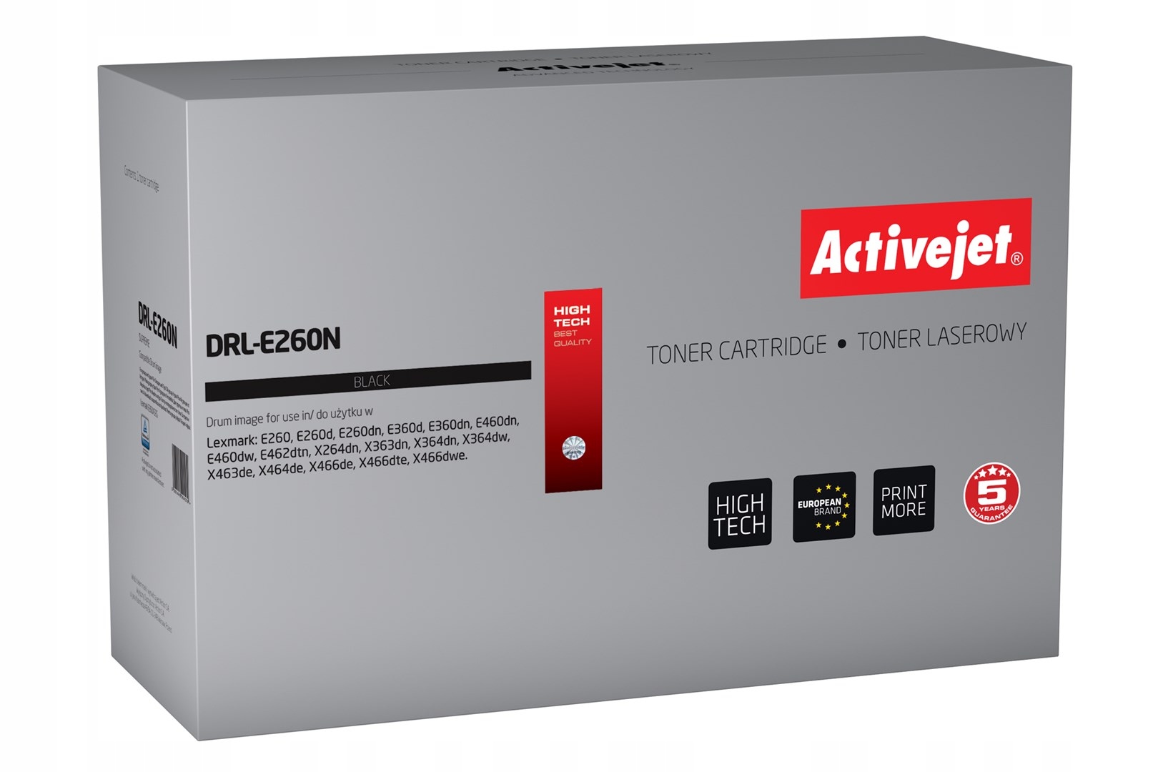 Bęben Activejet DRL-E260N Lexmark E260X22G; Suprem