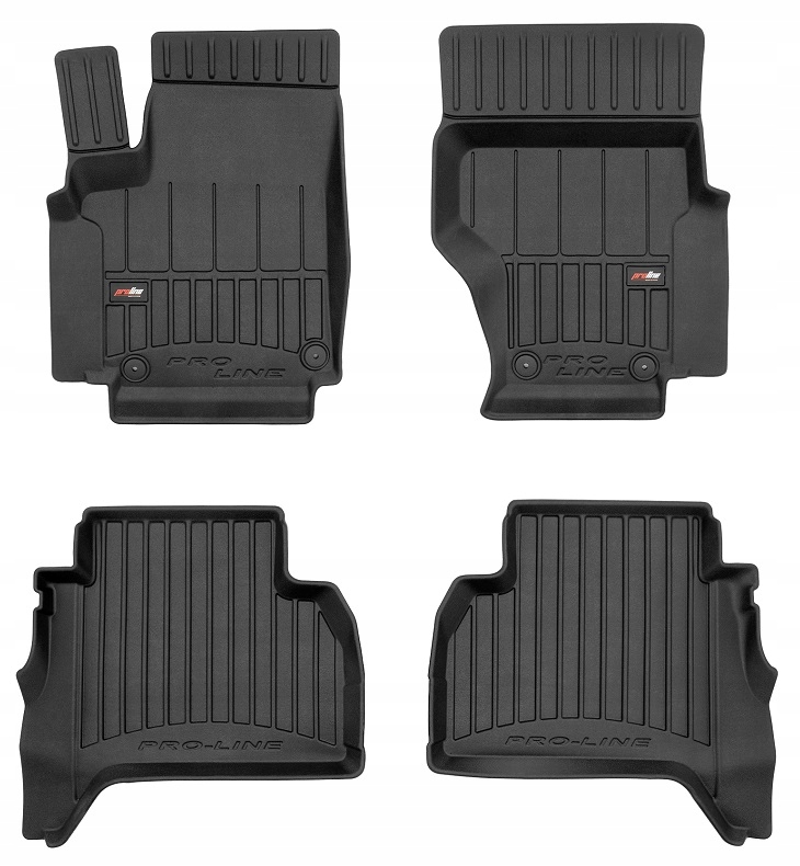 Gumové Koberce Vw Amarok 1 2009-2021 Korytka 3D