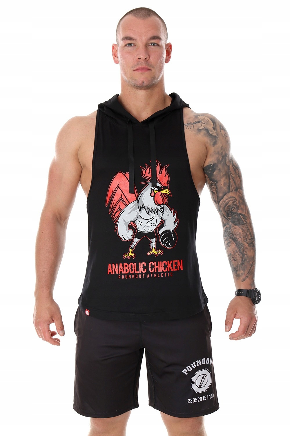 Bokserka z kapturem ANABOLIC CHICKEN M