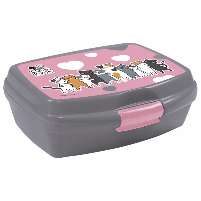 Śniadaniówka pojemnik na śniadanie kotki