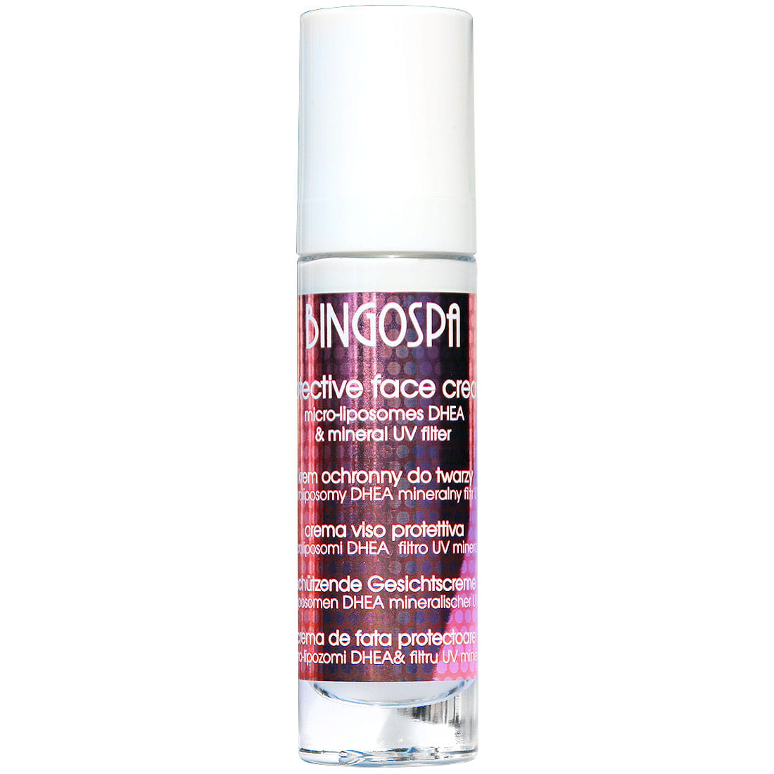 

Krem Mikroliposomy Dhea Mineralny Filtr Uv