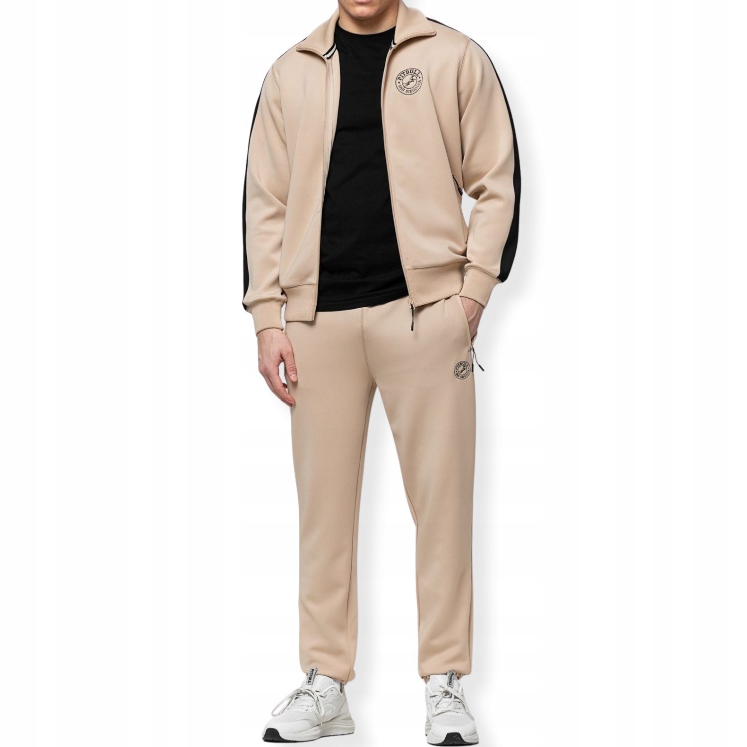 Pánská tepláková souprava Pitbull Komplet rozepínací mikina a teplákové kalhoty