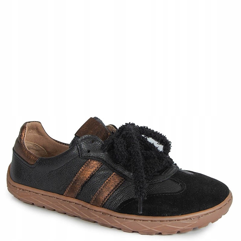 Lemar 10190 Barefoot Černé Kožené Tenisky 39