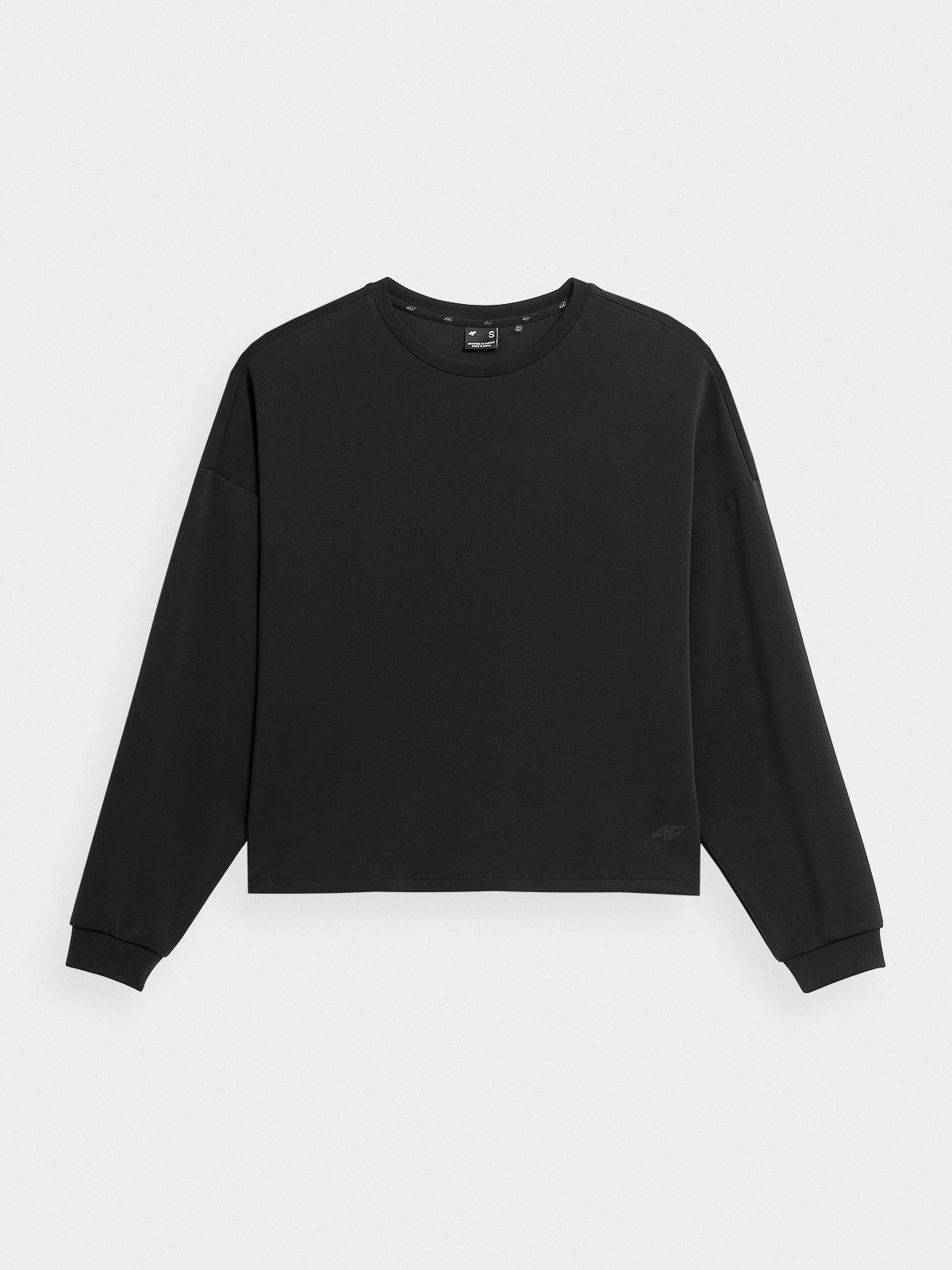 

Bluza crop top do jogi z dodatkiem modalu damska