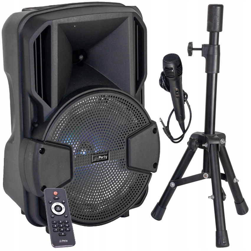 Kolumna Estradowa Przenośna 300 W Bluetooth Statyw