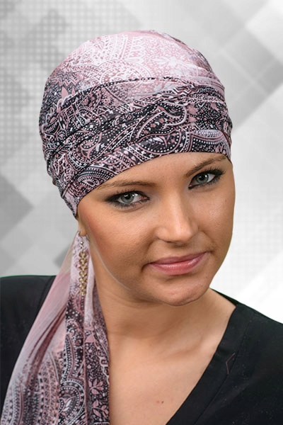 CHUSTA BASIA SZYFON Turbany LIDIA 1/36
