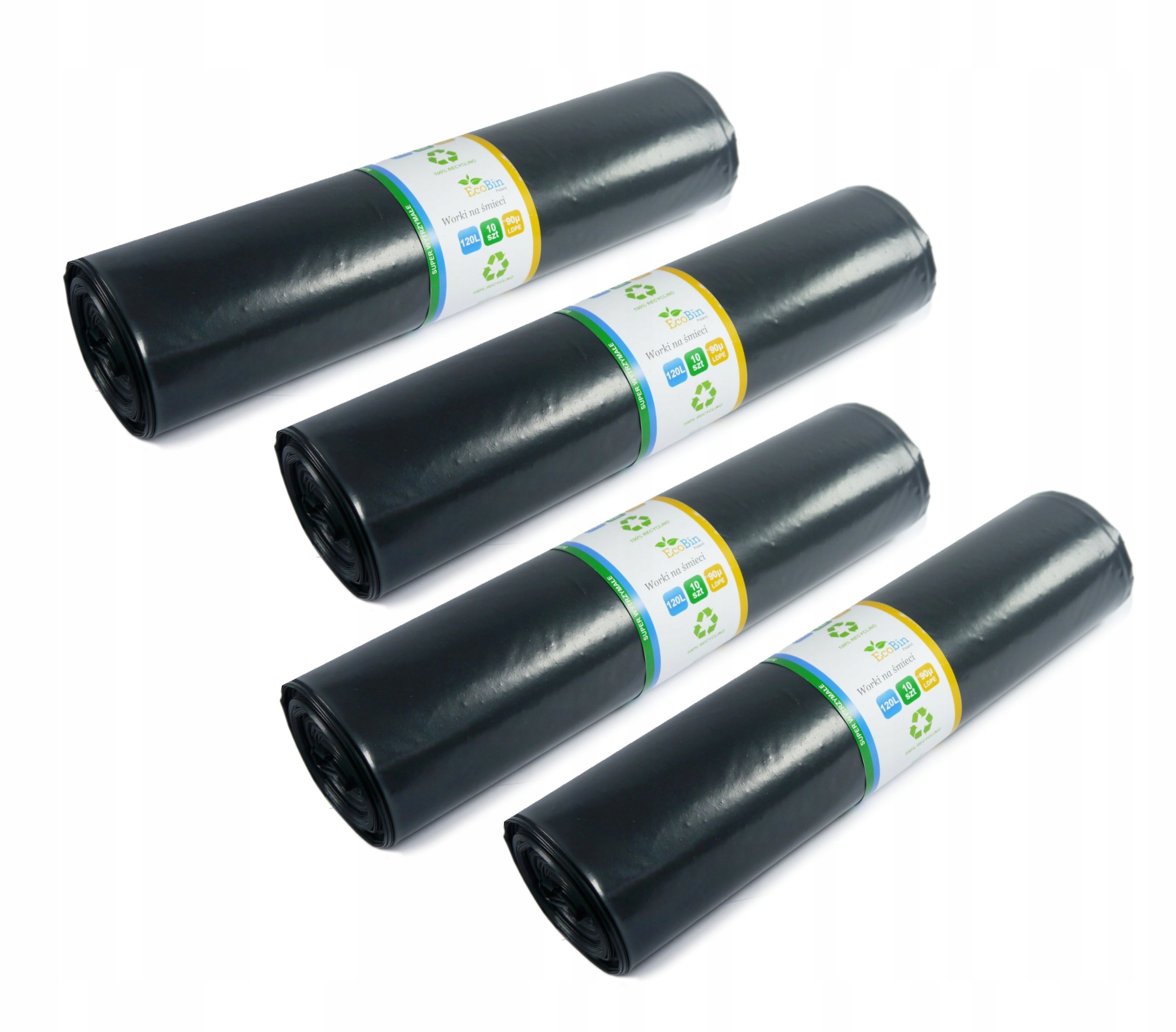 

Worki na gruz budowlane 120L czarne 40szt