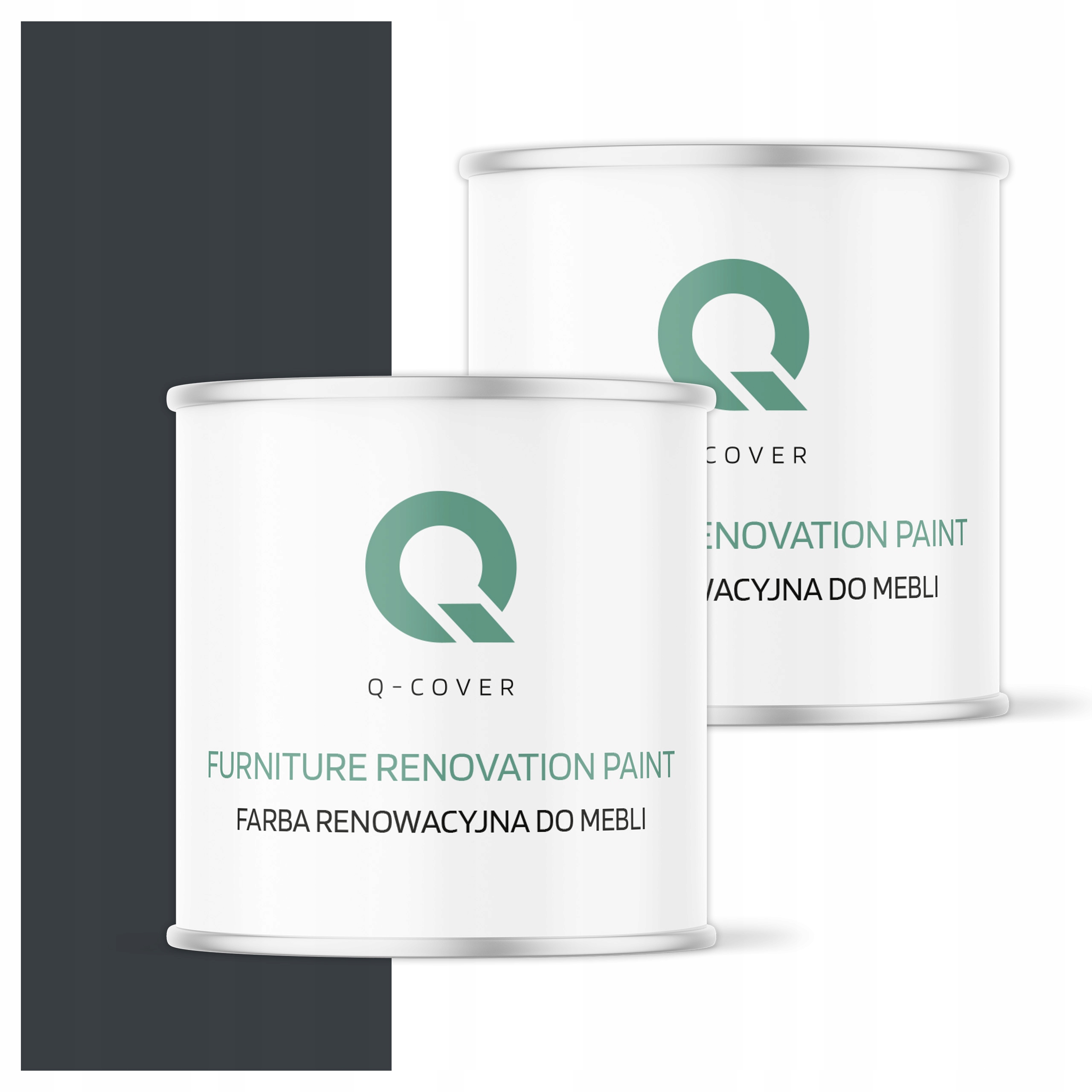 Farba na renováciu nábytku Mdf drevo Ozdobná Antracit Ral 7016 Mat 2,5L