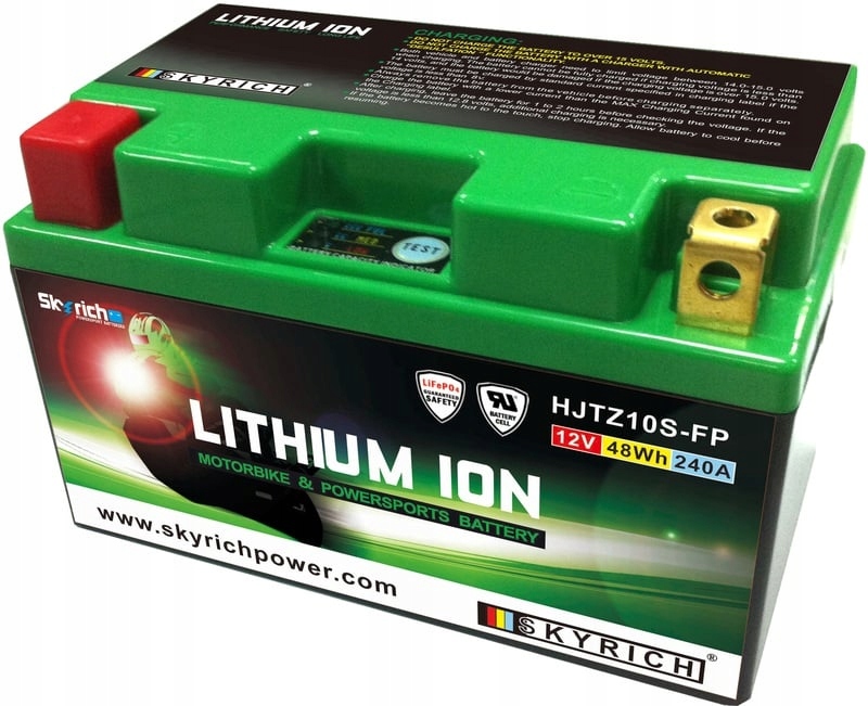 Lithium-iontová baterie Skyrich LTZ10S HJTZ10S-FP