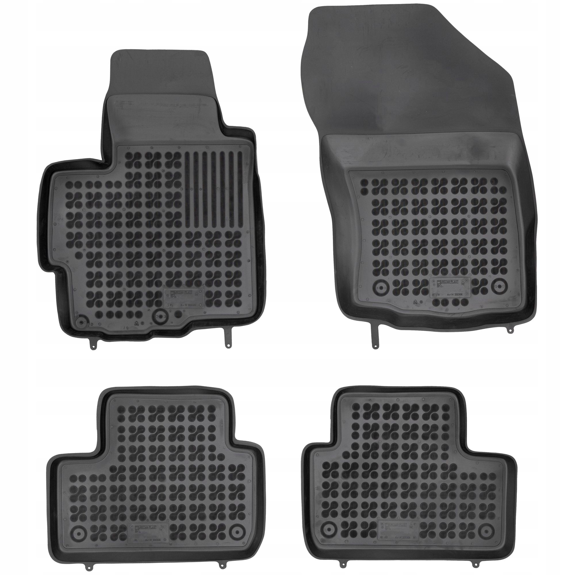 Černé koberce pro Mitsubishi Asx I 2010-2022