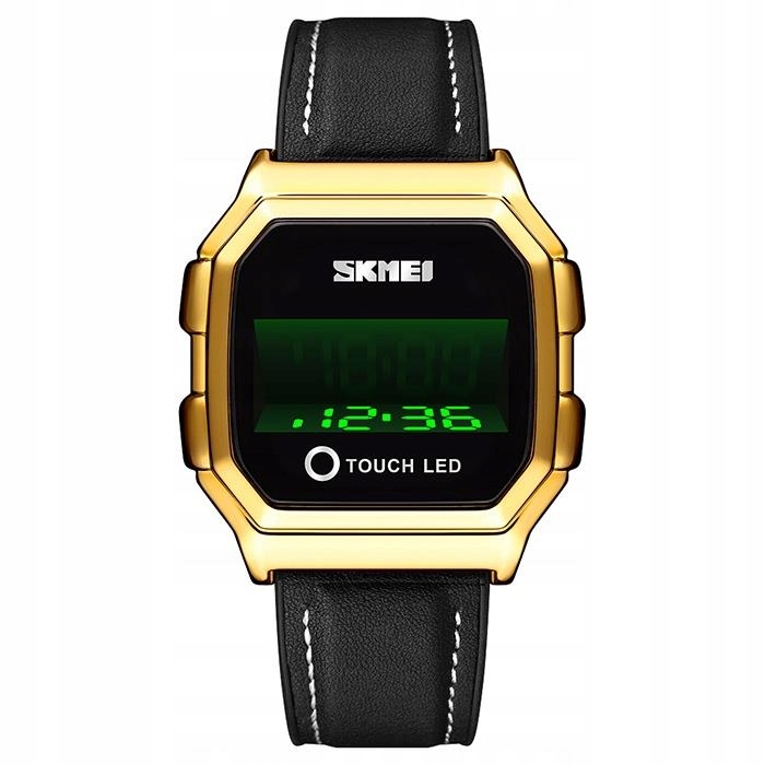 Zegarek męski SKMEI bransoleta dotykowy ekran LED Mechanizm kwarcowy