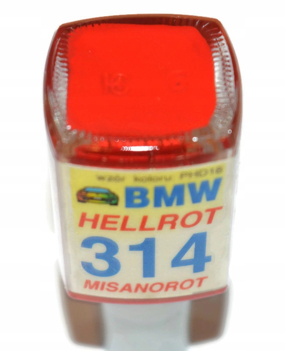 BMW 314 HELLROT LAKIER ZAPRAWKA DO RYS ARA 10 ML