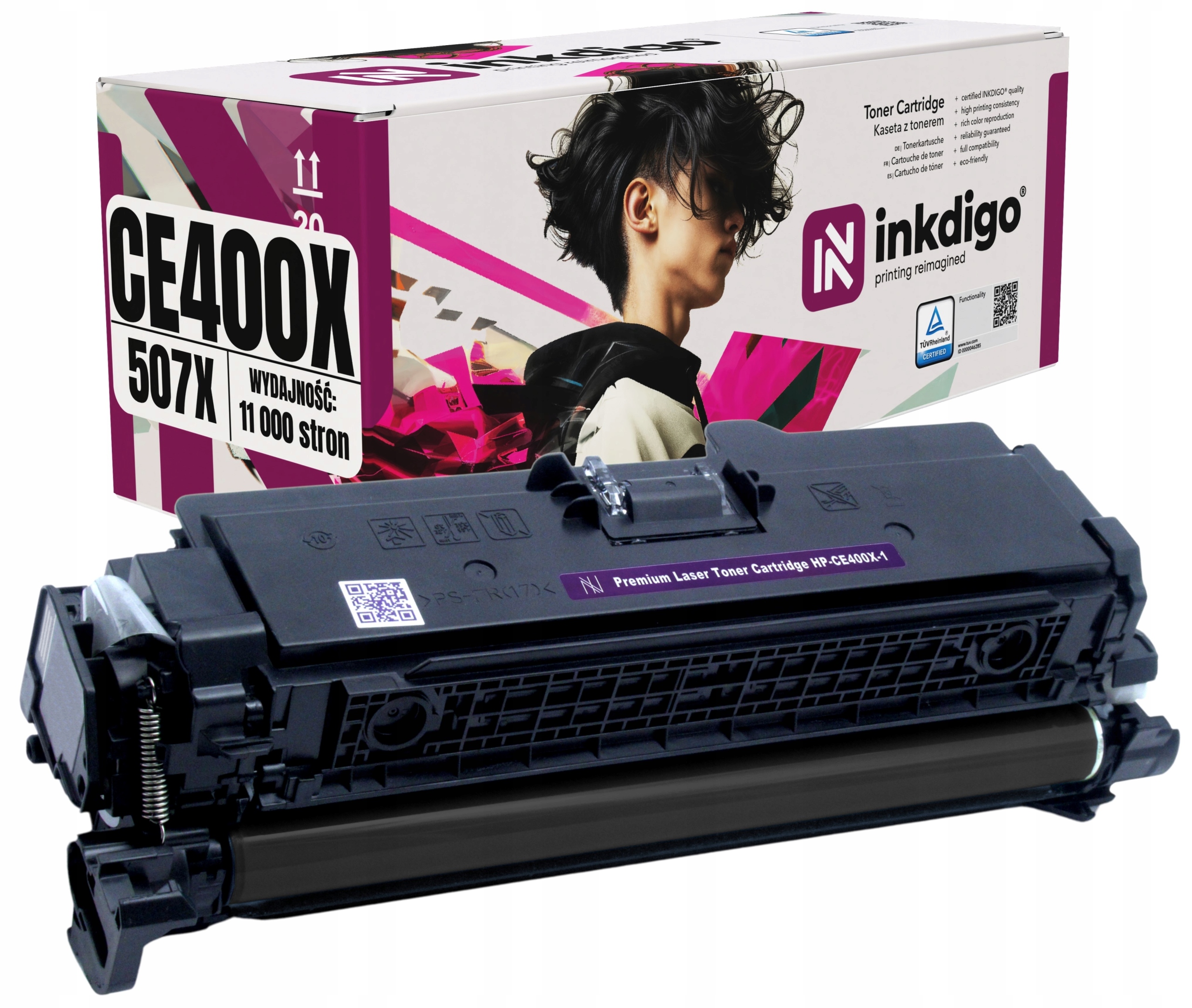 Toner CE400X 507X pro tiskárnu Hp Laserjet M575dn