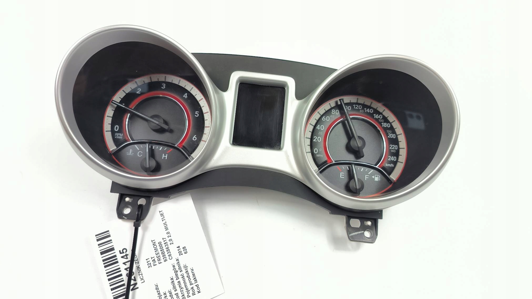 dials clock FIAT FREEMONT