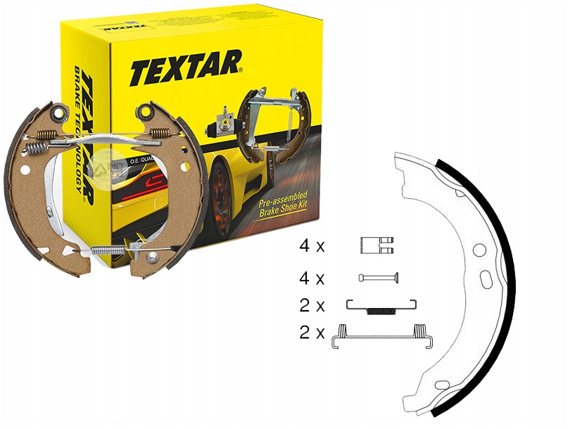 Brzdové Čelisti Fiat Ducato 06- Textar