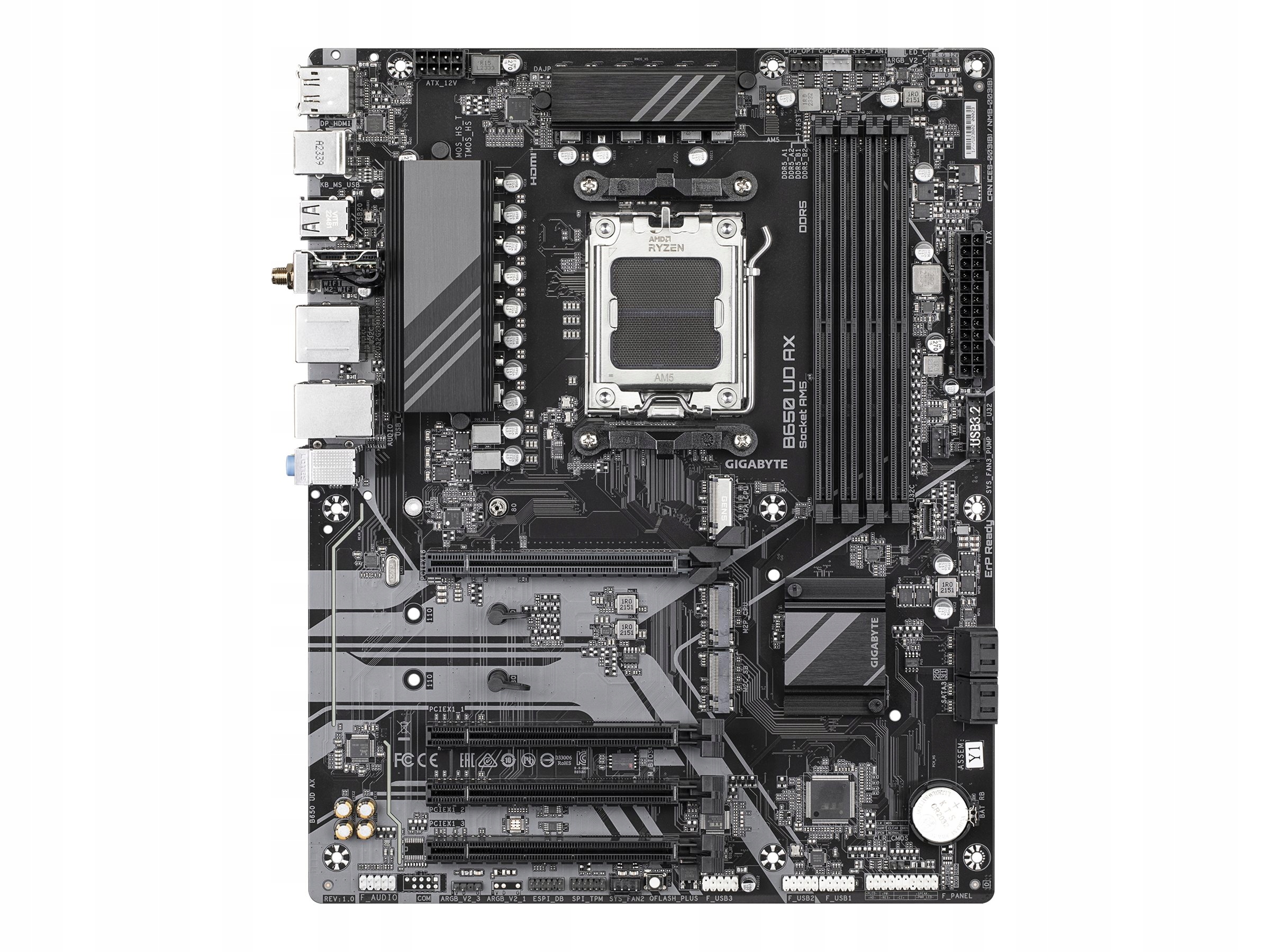 Gigabyte B650 Ud Ax Rodina procesorů Amd Ryzen Patice procesoru AM5
