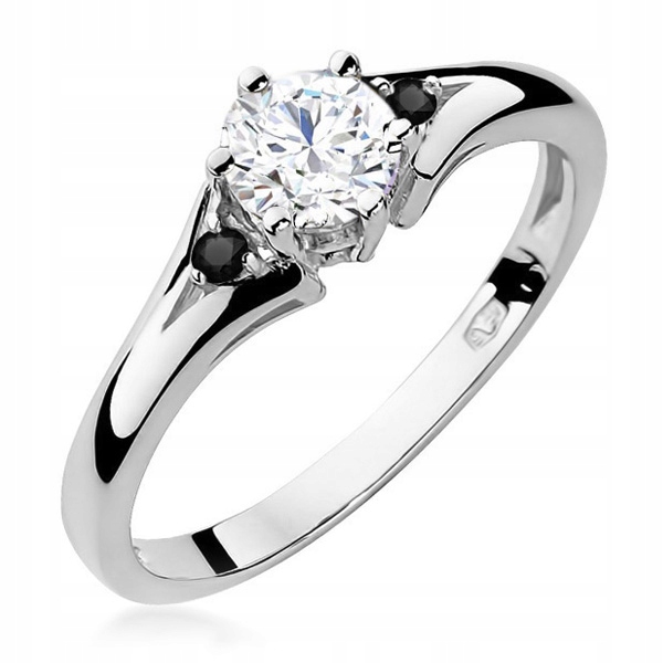 Zlatý Prstýnek pr.585 Safír 0,60 ct