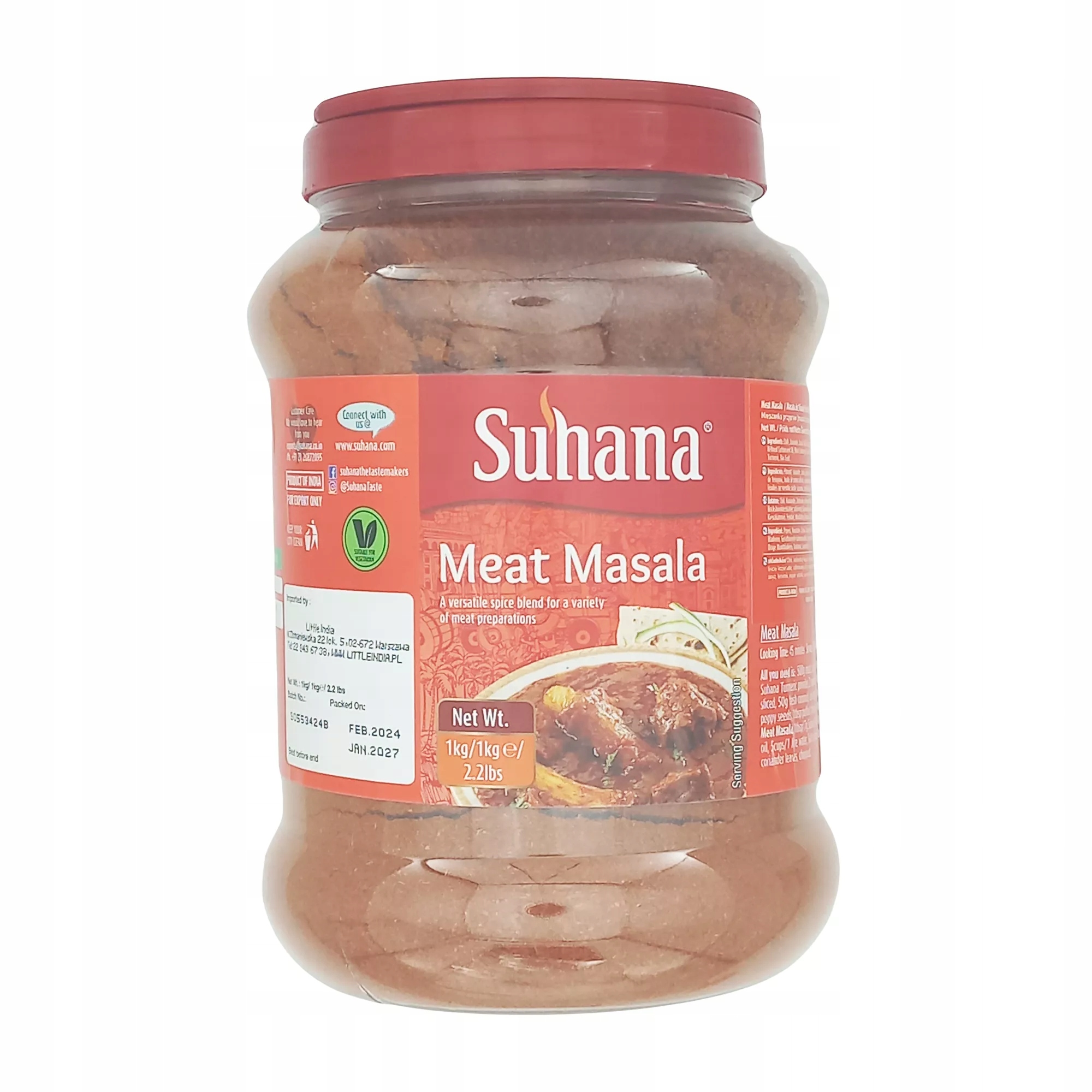 Levně Maso Masala Suhana Koření 1kg