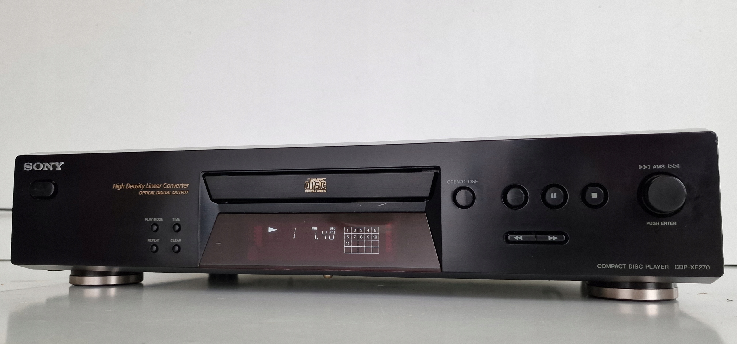 SONY odtwarzacz CD player CDP XE 270 CDP-XE270 Marka Sony