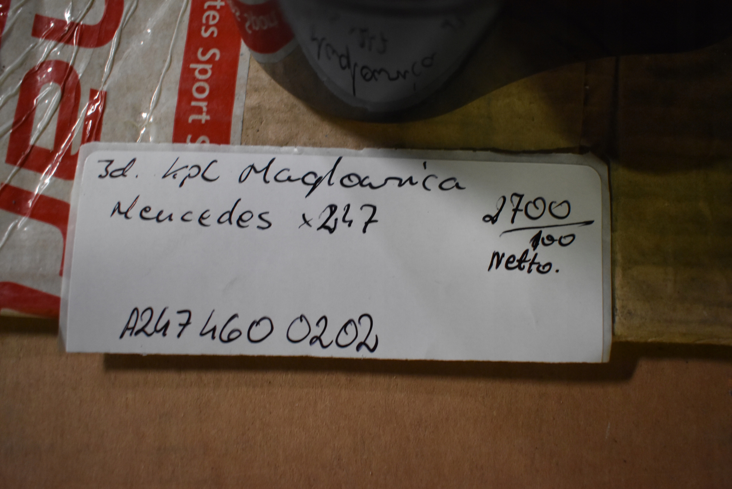 IDEALNA control drag rod servo steering KPL. MERCEDES X247 1