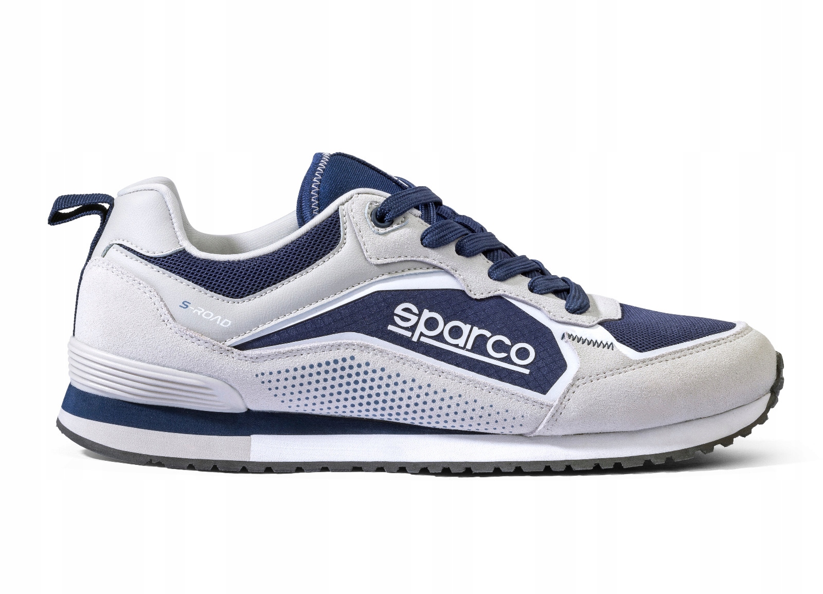 Volnočasové boty Sparco S-road, barva bílo-modrá, velikost 43