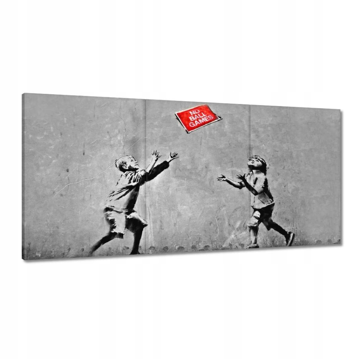 Obrazy 180x90 Banksy No Ball Games