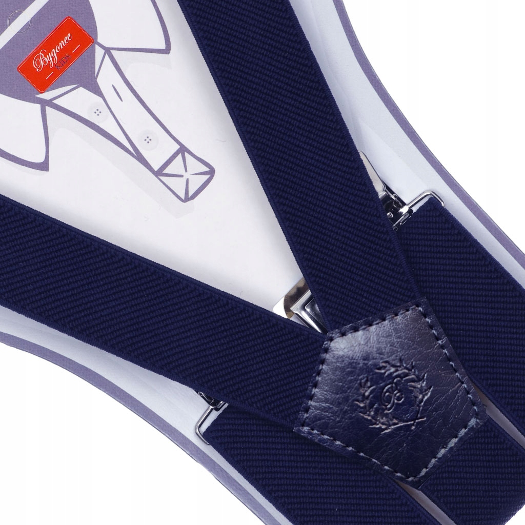 SZELKI DO SPODNI DZIECIĘCE GRANATOWE 5-10LAT ELASTYCZNE DLA DZIECKA BYGONEE Marka Inna marka